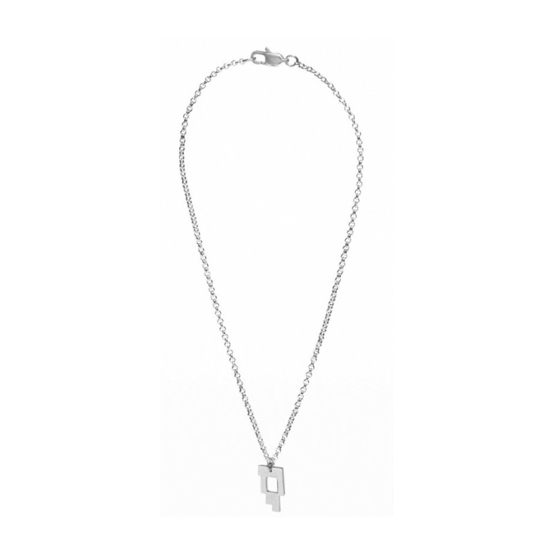 עדי סידלר שרשרת נירוסטה אנכית Lette... | תליון יהודי